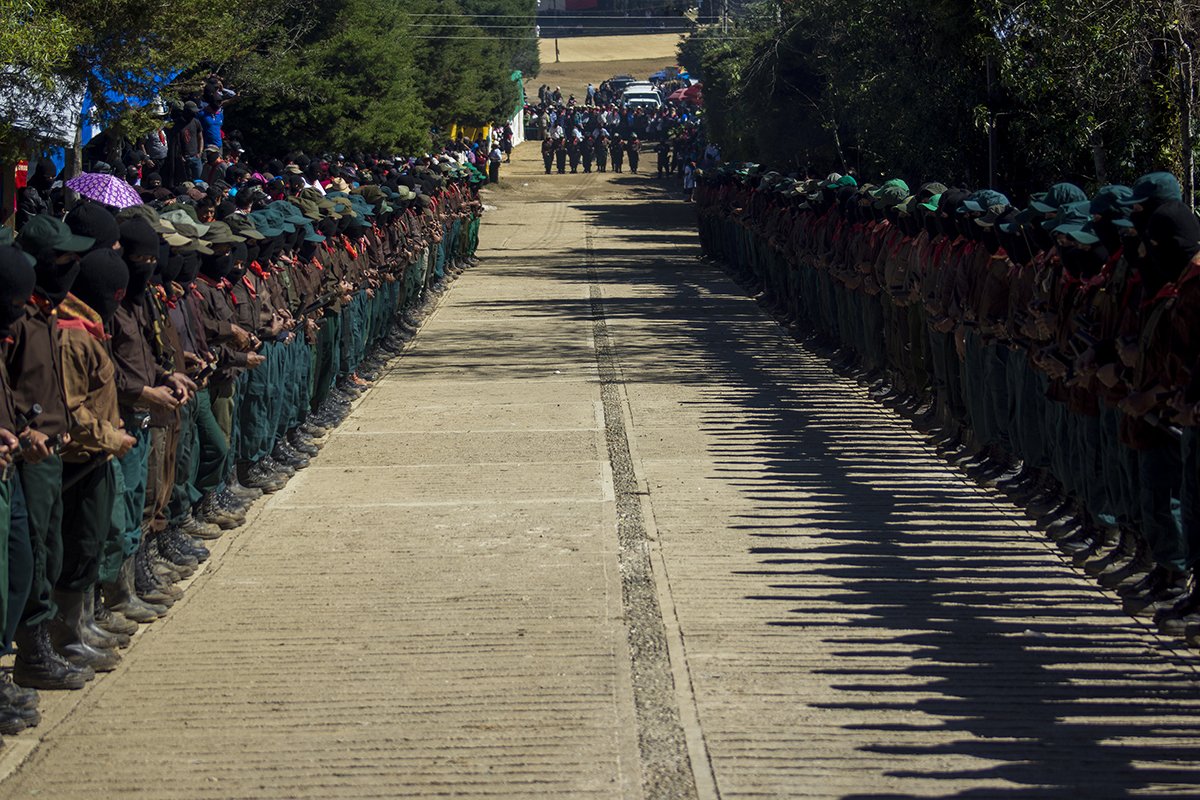 EZLN cumple 23 años de su levantamiento