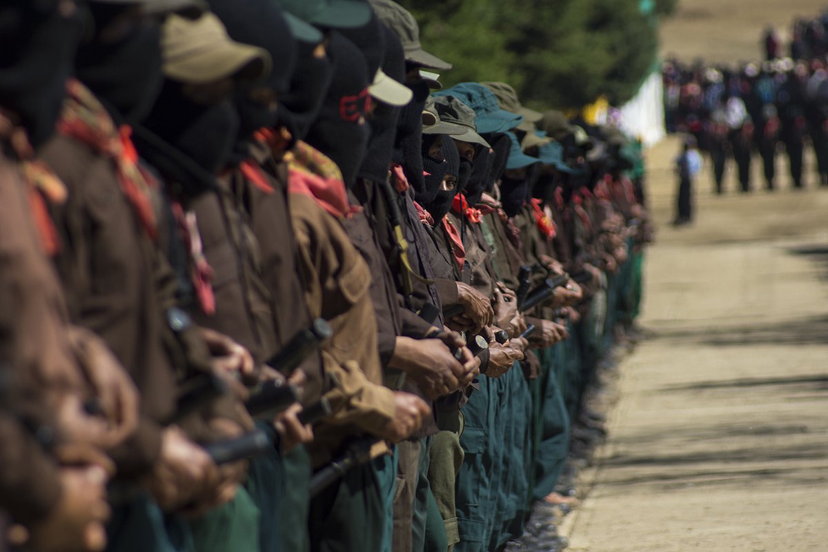 EZLN cumple 23 años de su levantamiento