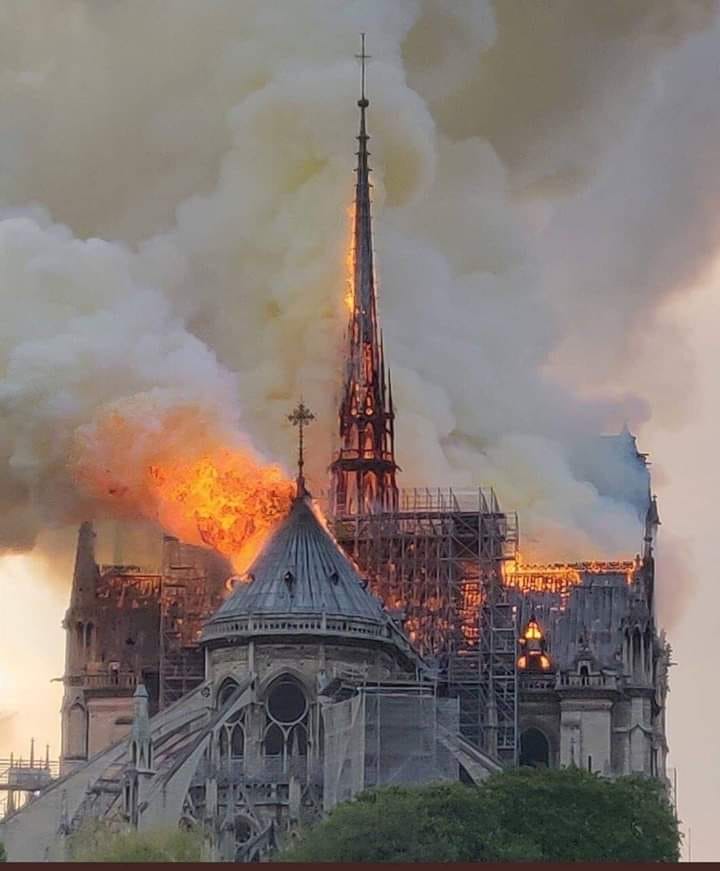 Catedral de Notre Dame es consumida por el fuego - Somoselmedio