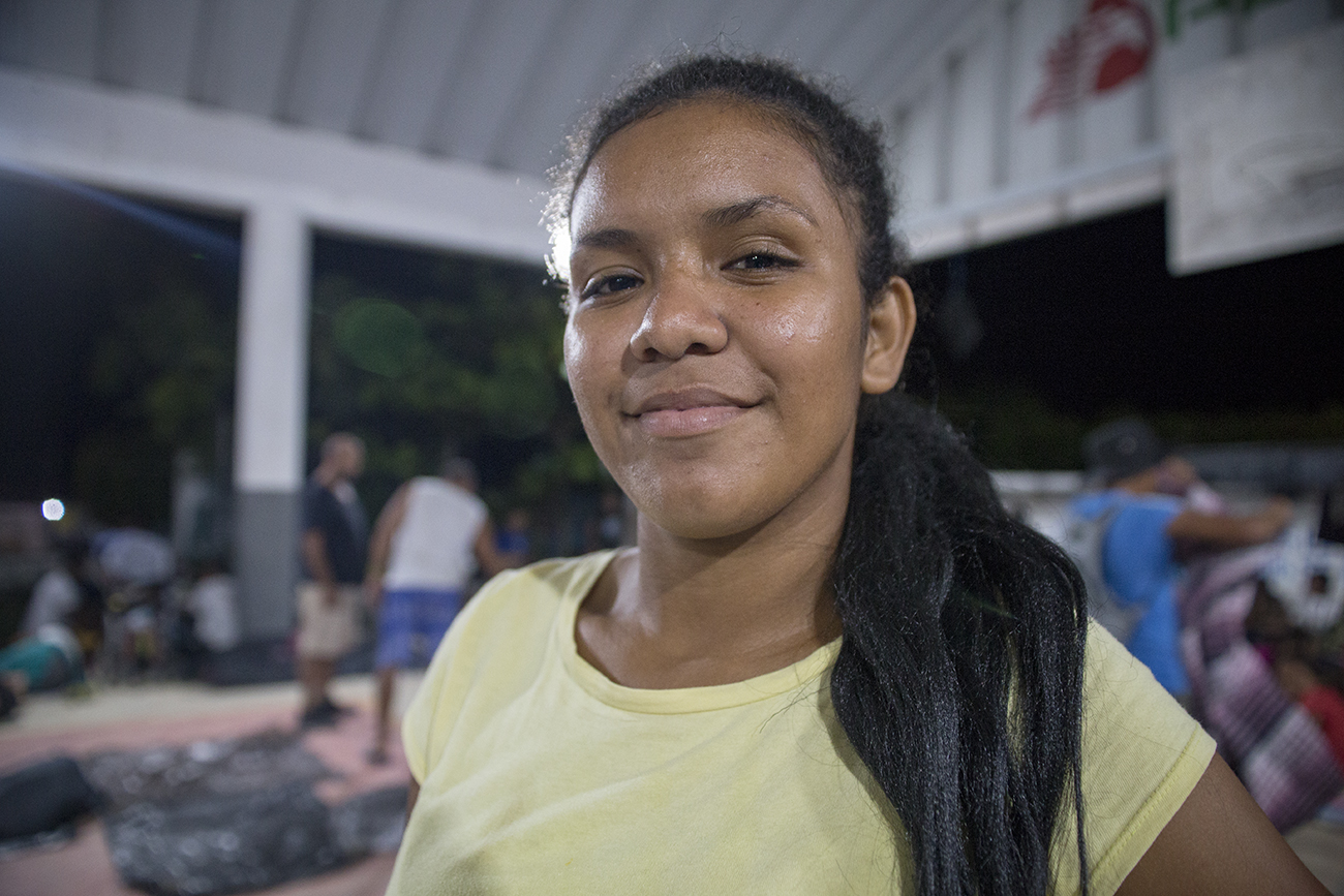 Una caravana migrante liderada por mujeres