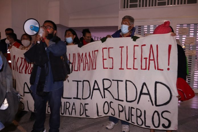 Caravana Migrante pide a Gobierno de México abandonar política migratoria impuesta por EUU
