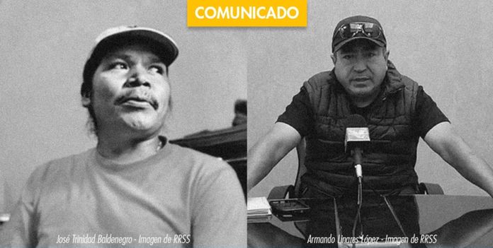 mail La ONU-DH condena los asesinatos del defensor de derechos humanos José Trinidad Baldenegro y del periodista Armando Linares López