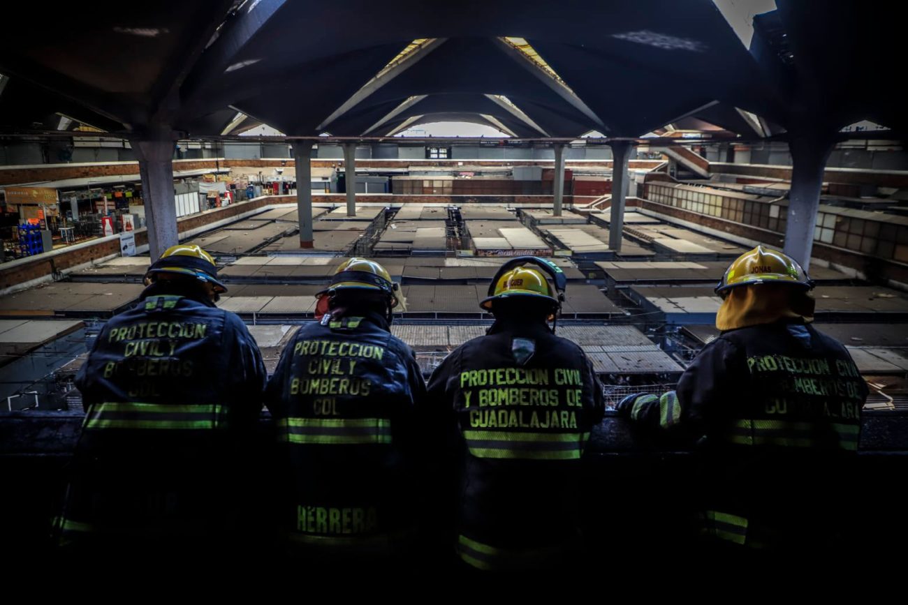  Incendio en el mercado San Juan de Dios deja 426 locales afectados