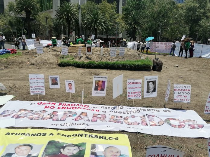 Glorieta para las y los desaparecidos en la Ciudad de México