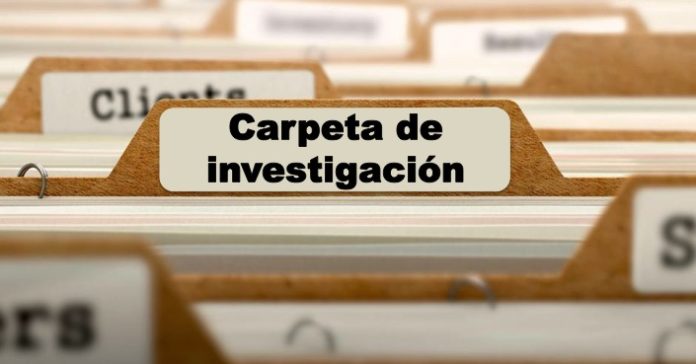 Carpetas de investigación