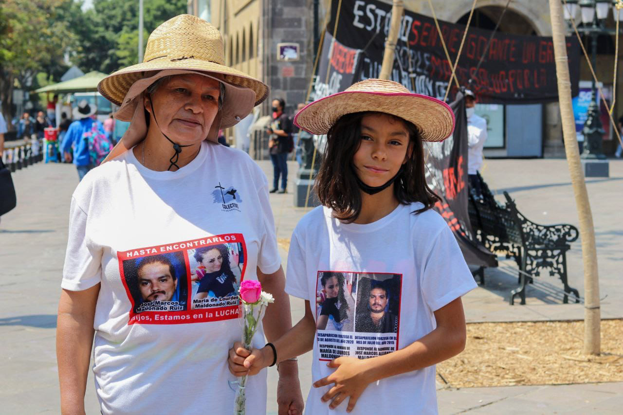 Reclaman en Jalisco madres a autoridades por la desaparición de sus hijas e hijos