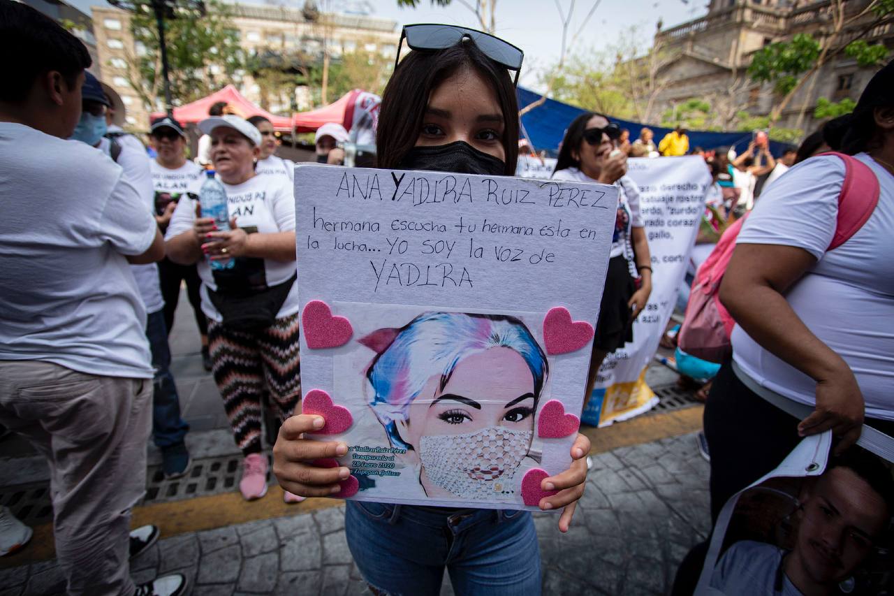 Reclaman en Jalisco madres a autoridades por la desaparición de sus hijas e hijos