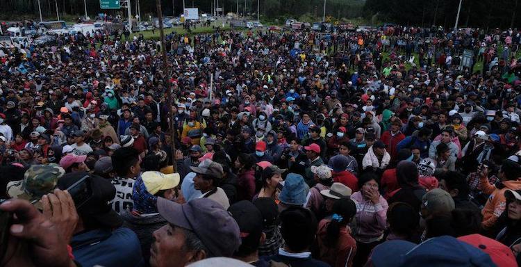 Paro Nacional en Ecuador