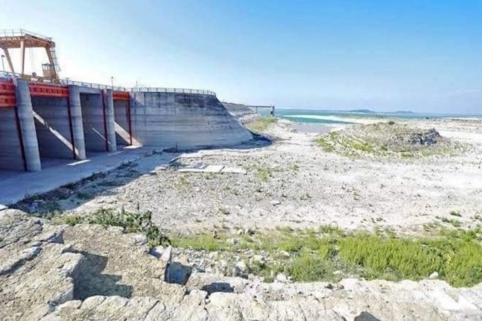 sin-agua-presa-cerro-prieto-nuevo-lon presa de Cerro Prieto