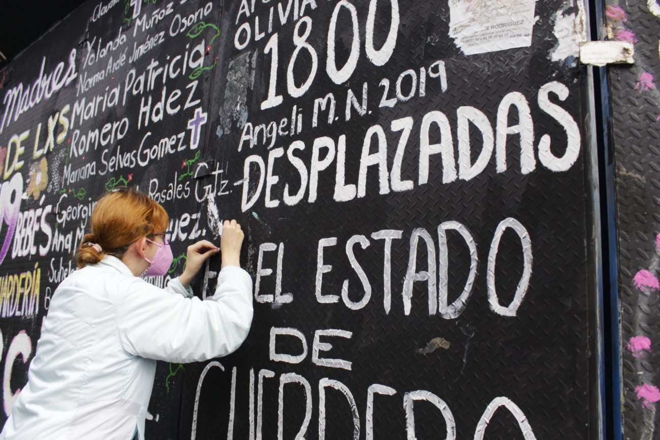 Primer aniversario de la Glorieta de las Mujeres que Lucha.