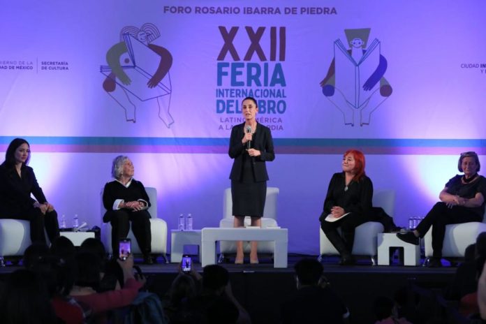 INAUGURACIÓN FIL ZÓCALO 2022 (3) Homenaje Rosario Ibarra de Piedra