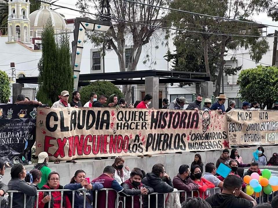 grupo de choque  Xochimilco Morena