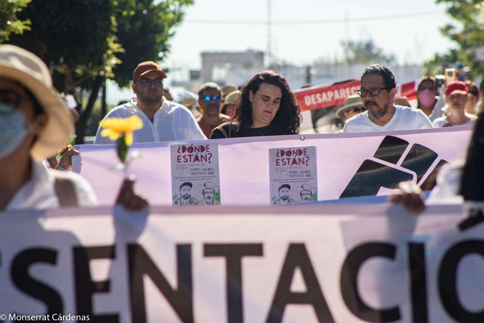 Marchan en Colima por Ricardo y Antonio, defensores de DDHH desaparecidos en el estado