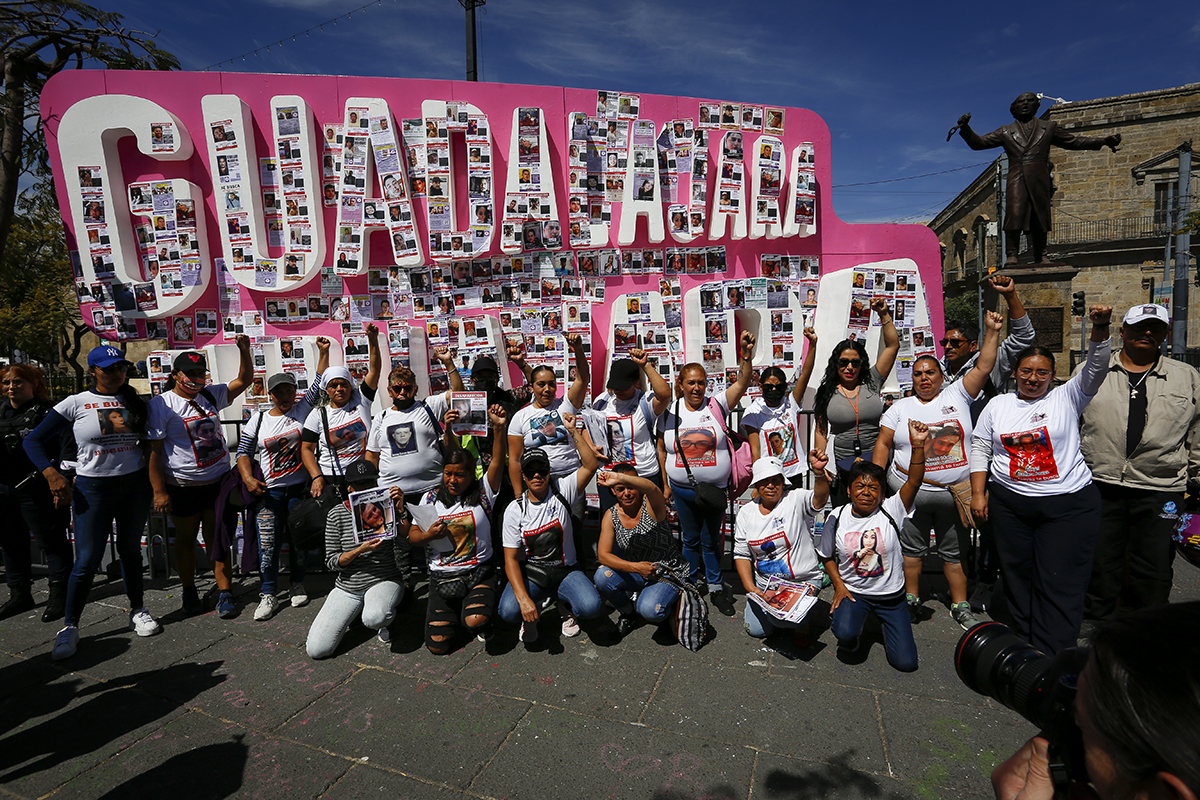 Marchan por las y los desaparecidos de Jalisco