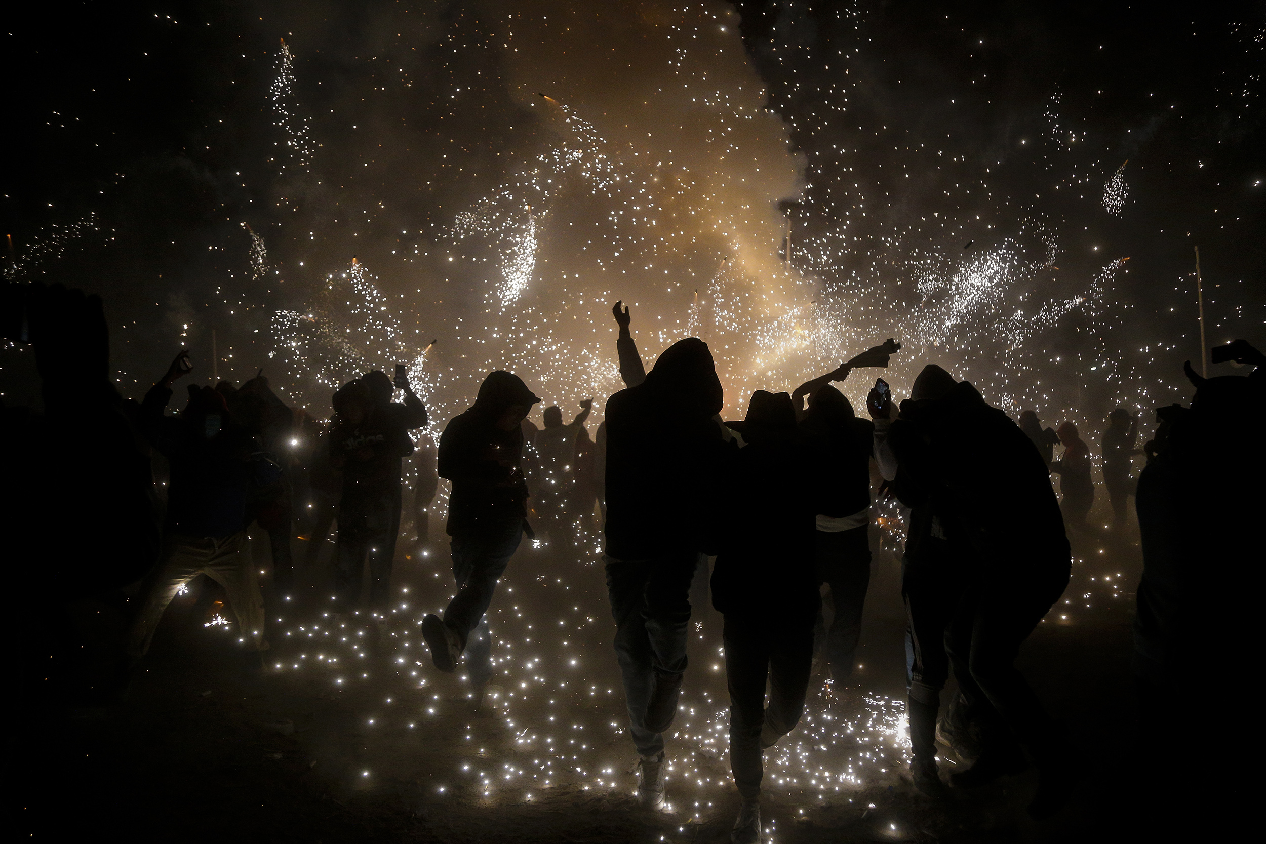 Toros Pirotécnicos en honor a San Juan de Dios, santo patrono de Tultepec