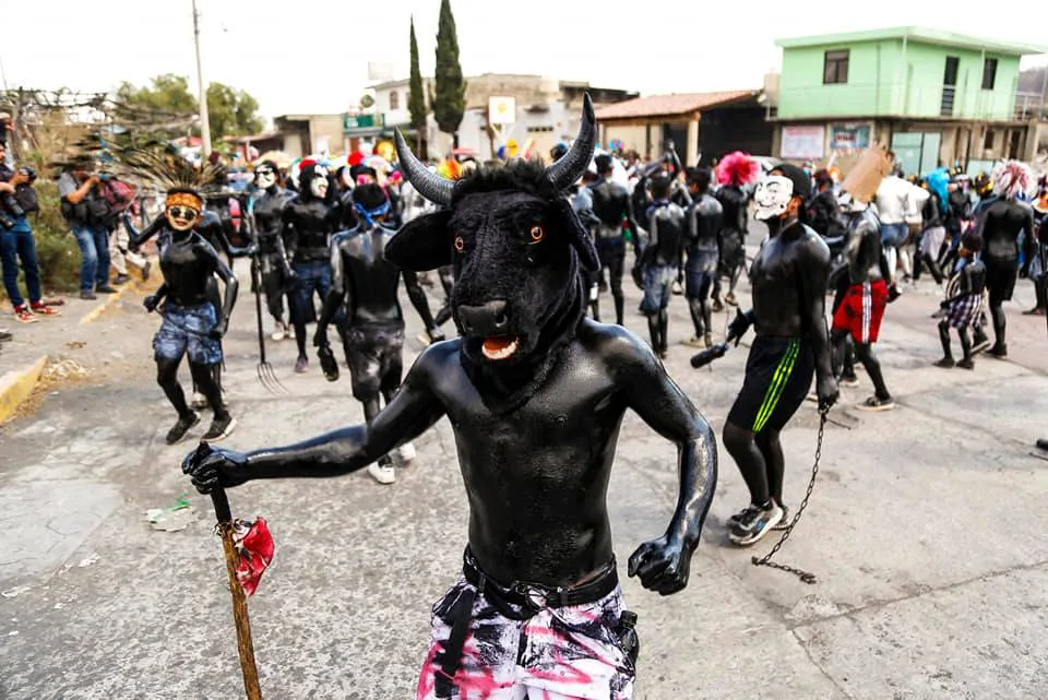 338956426_910886303514710_5495382817310541871_n Descubre la tradición de Los Xinacates en el Carnaval de San Nicolás de los Ranchos, Puebla