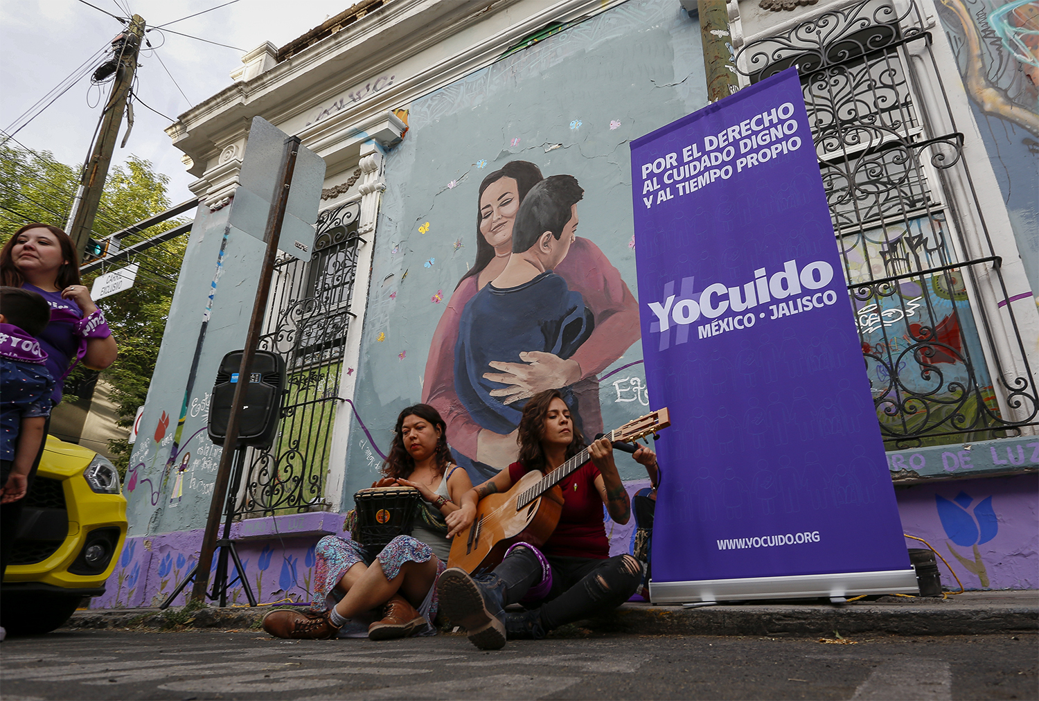 Crean mural en memoria de Luz Raquel, víctima de feminicidio en Jalisco