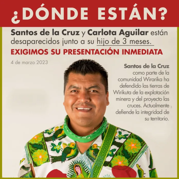 WhatsApp Image 2023-03-04 at 21.01.12 Comunidad wixarika exige la aparición con vida de líder comunitario Santos de la Cruz Carrillo y su familia