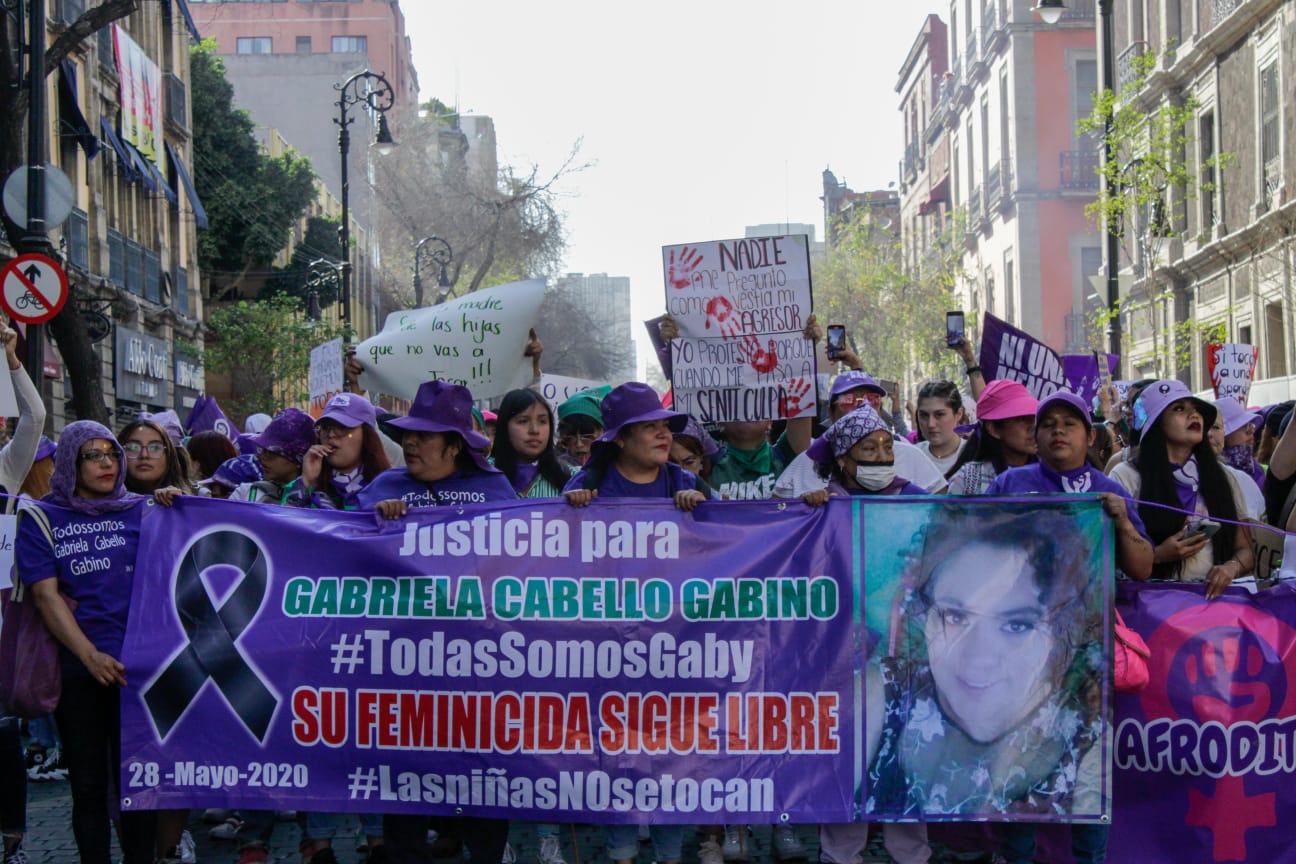 #8M: La marea violeta inundó las calles de la CDMX con noventa mil asistentes