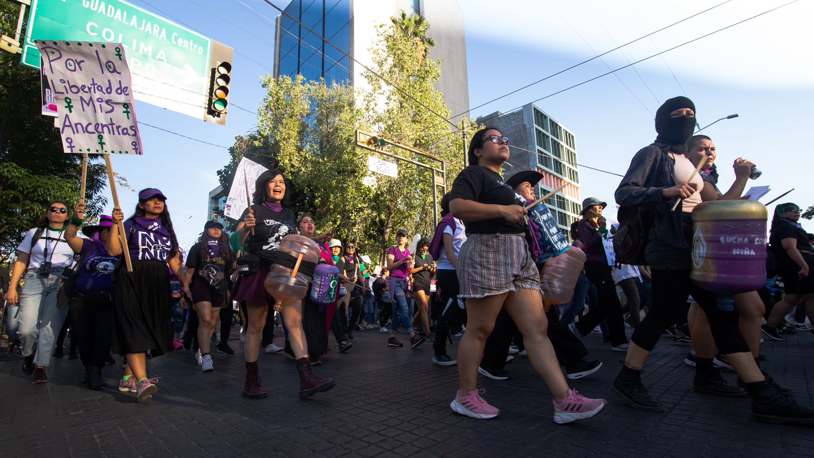 Marcha 8M Guadalajara en imágenes  