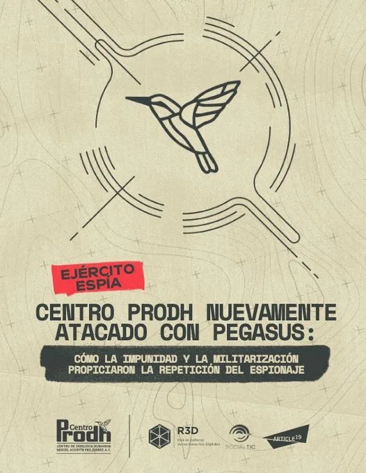 Centro Prodh denuncia nuevos ataques con Pegasus en México Centro Prodh denuncia nuevos ataques con Pegasus en México