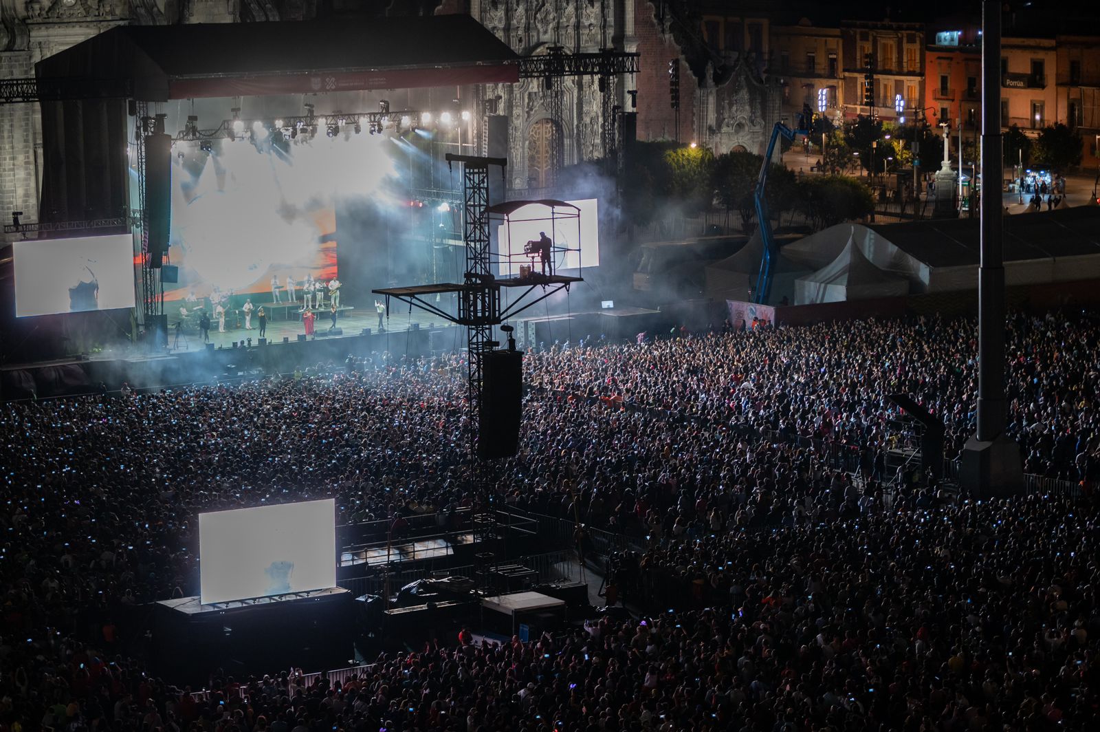 Cumbión en el Zócalo 