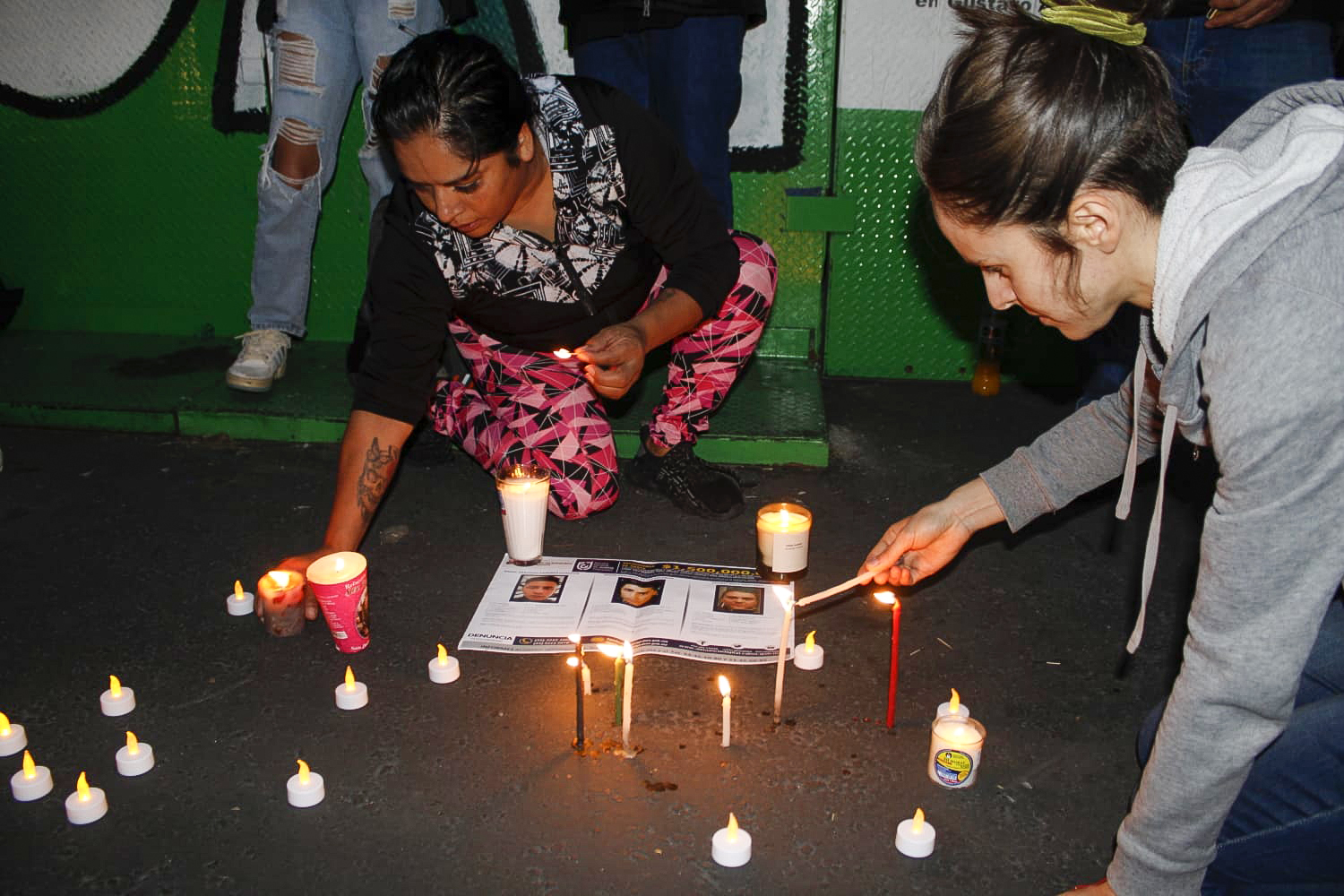 Familiares de desaparecidos exigen justicia y memoria en la Glorieta de las y los Desaparecidos