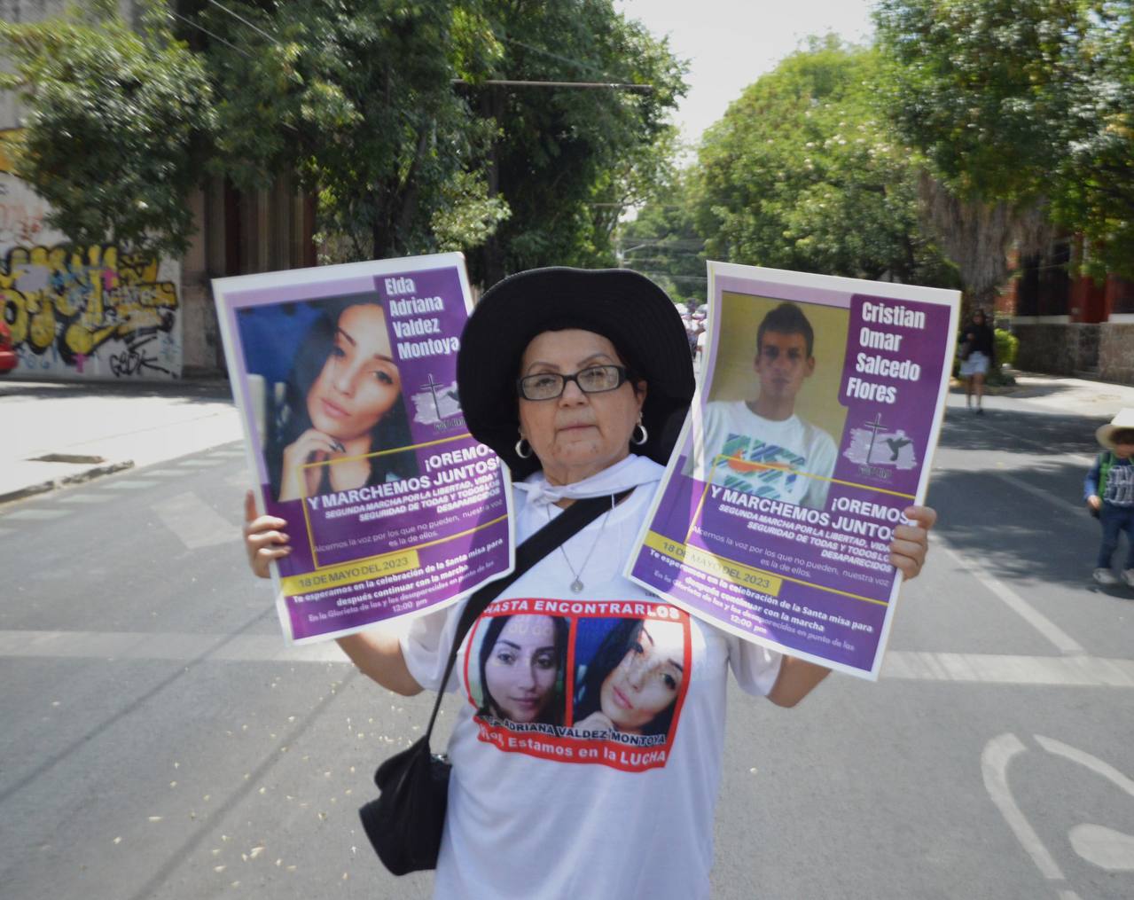 Familias buscadoras marchan y presentan pliego petitorio con exigencias