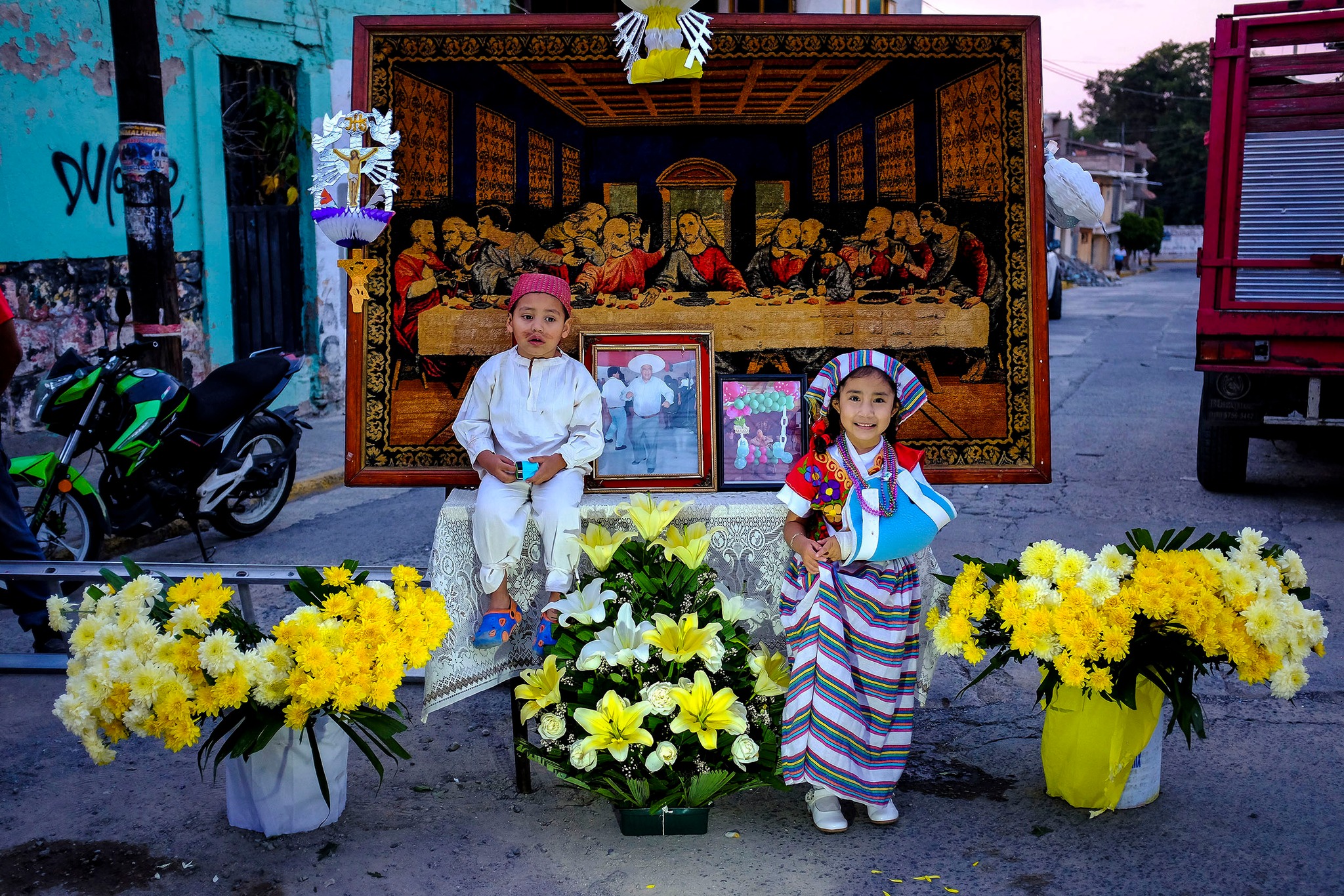 Corpus Christi en Chimalhuacán: Una Celebración Única y Colorida