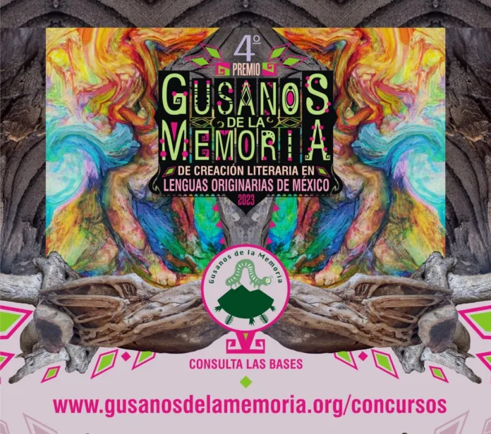 356434170_741002611363147_8984602999929929672_n Cuarto Premio Gusanos de la Memoria de Creación Literaria en Lenguas Originarias de México 2023