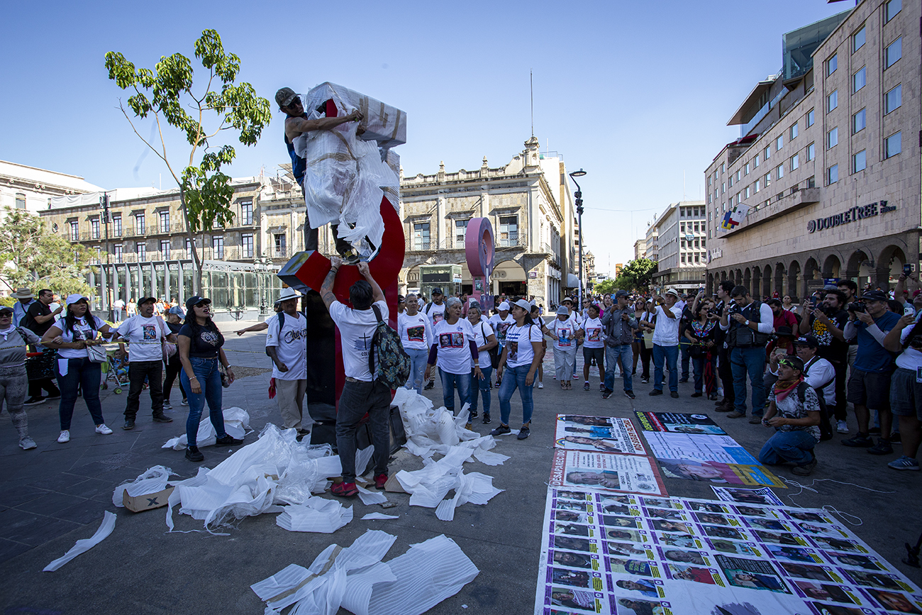 El Consejo Estatal Ciudadano Jalisco exige reinstalación del Antimonumento "5 de Junio" 