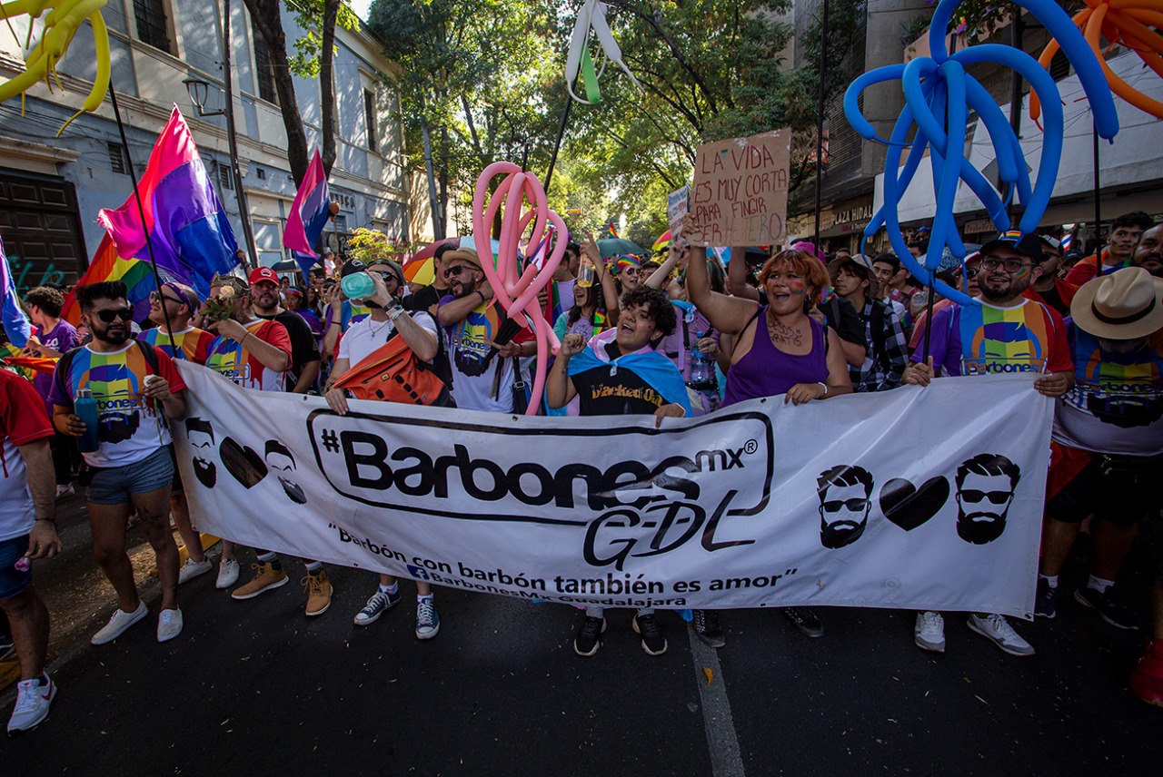 1O mil personas se congregaron en Marcha Guadalajara Pride 2023