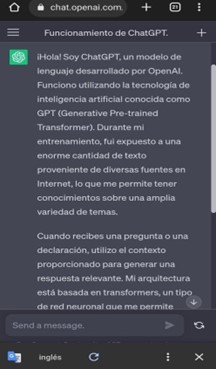 Inteligencia Artificial Chat GPT
