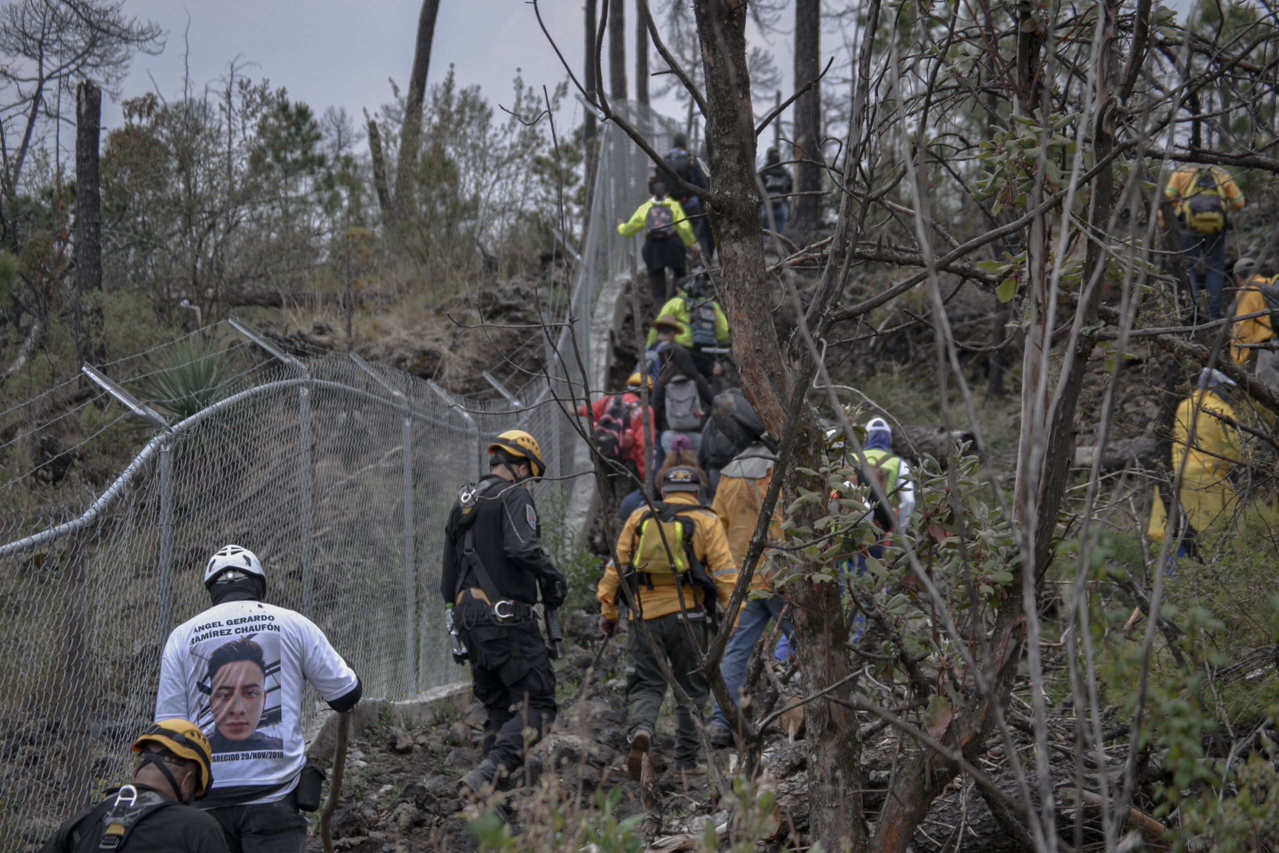 Una aguja en un pajar: Buscar a una persona desaparecida en el Ajusco