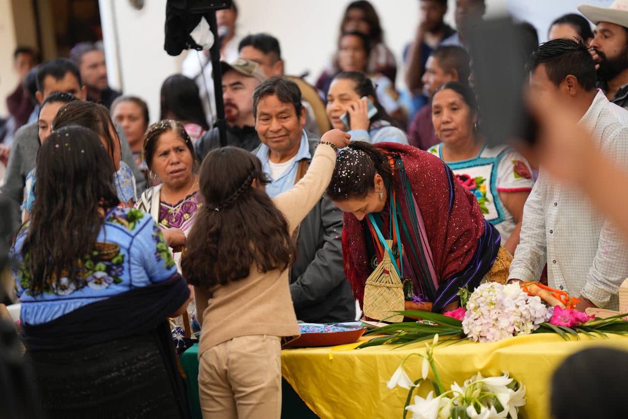 Comunidades indígenas de Michoacán desmienten apoyo de Claudia Sheinbaum a su candidatura presidencial