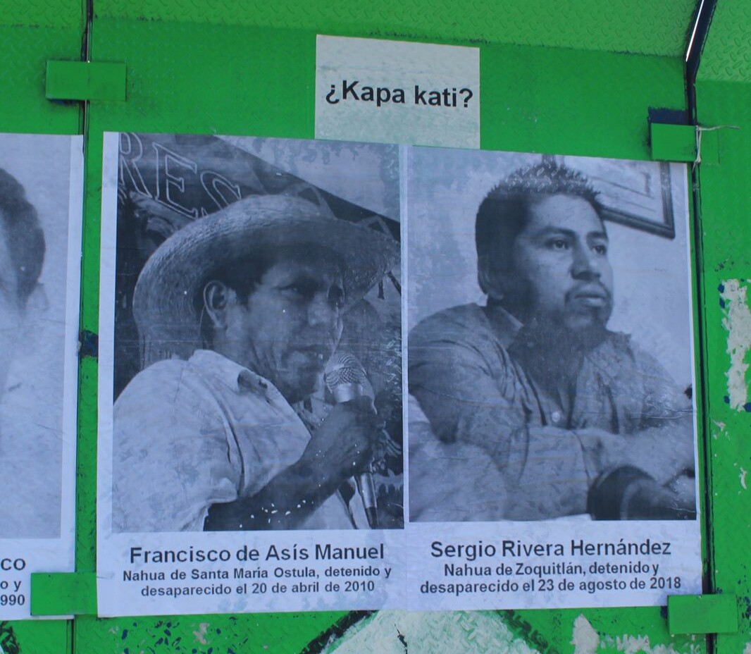 La Glorieta de las y los desaparecidos