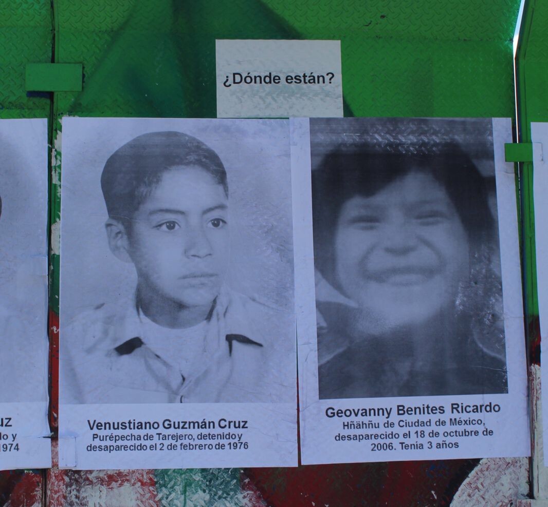 La Glorieta de las y los desaparecidos