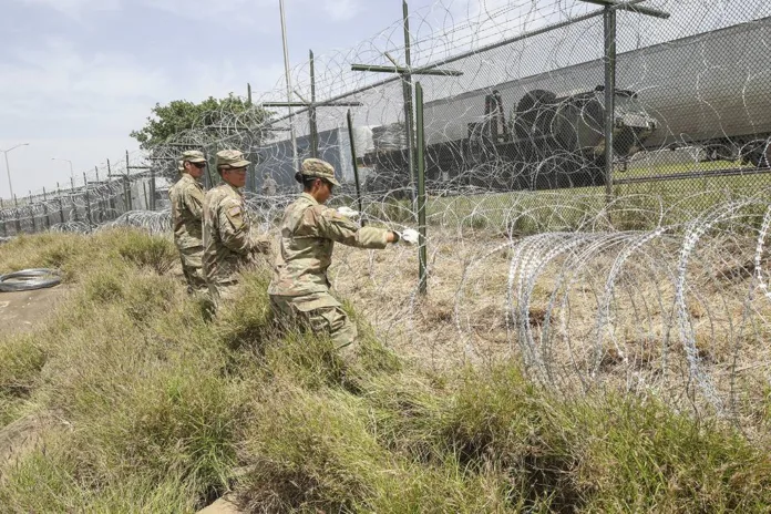Z6F7XX7J2JEYRCEJAFZB46U6Z4 Estados Unidos retirará mil cien soldados desplegados en en la frontera con México