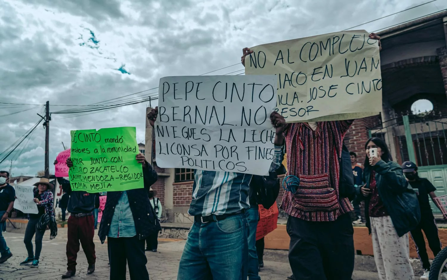 Pueblos originarios se manifiestan para decir NO al complejo policial y denunciar actos de represión