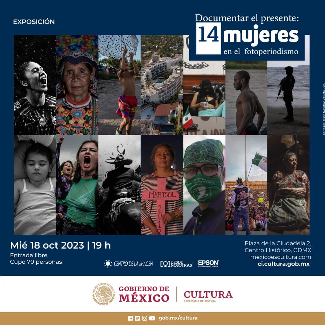 El Centro de la Imagen inaugurará la exposición fotográfica "Documentar el presente: 14 mujeres en el fotoperiodismo"