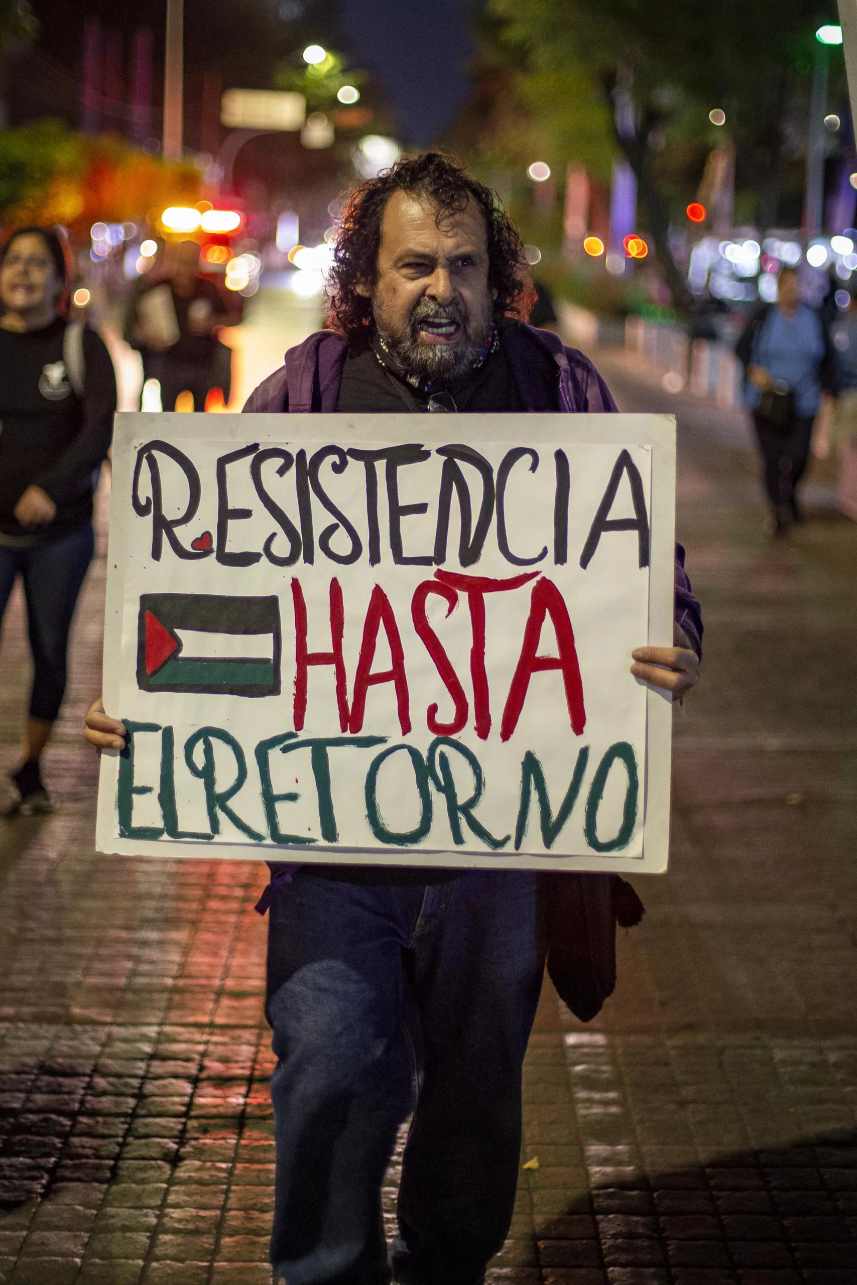 Marchan por sexta ocasión en Guadalajara por Palestina libre