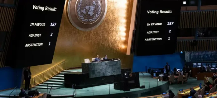 image1170x530cropped Estados Unidos e Israel se oponen a la resolución, mientras que México, España y la Unión Europea piden el levantamiento del bloqueo.