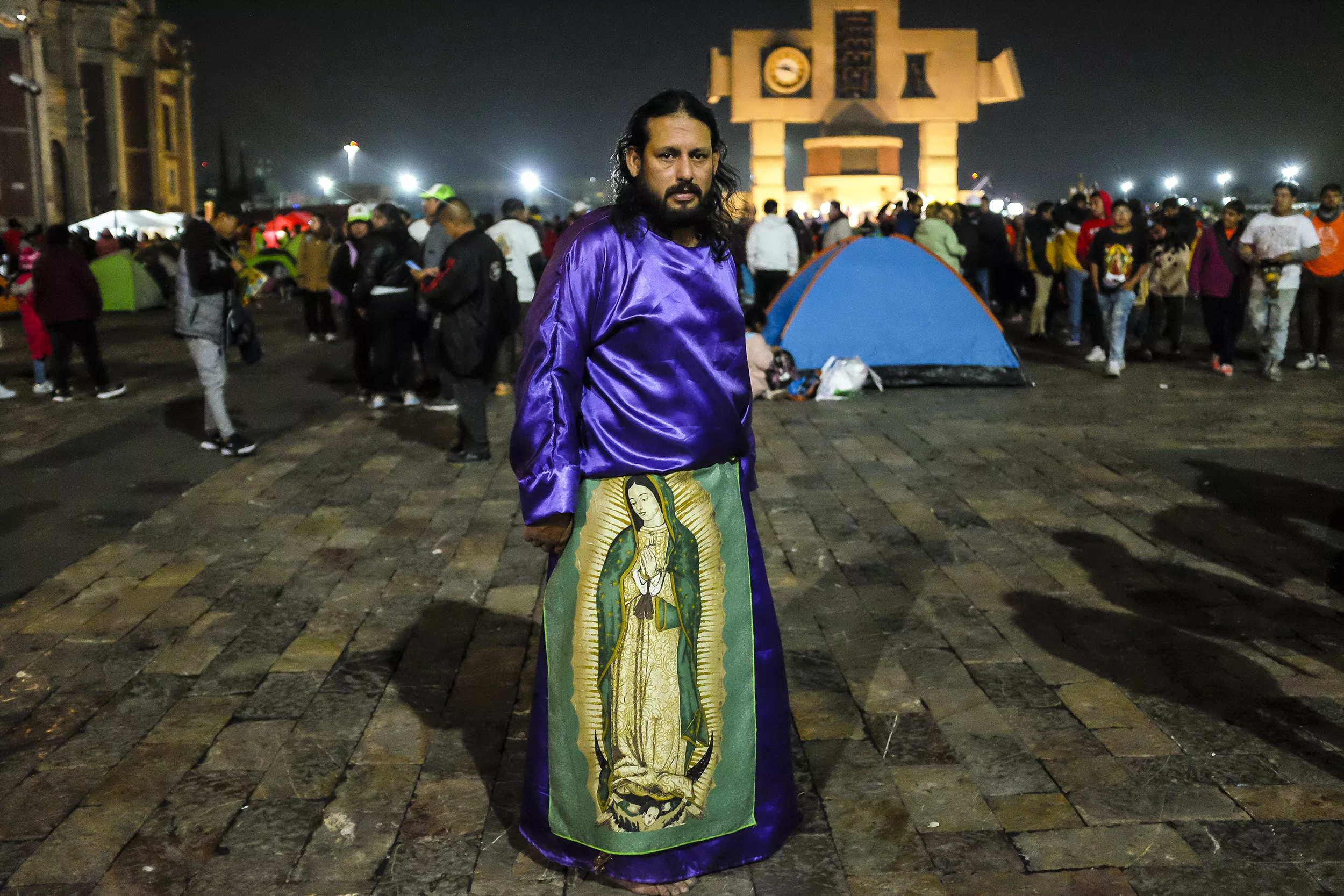Fotografía: día de la Virgen de Guadalupe