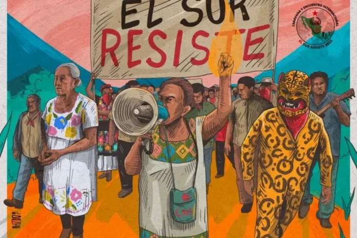 elsurresiste El Sur Resiste se pronuncia contra los mega proyectos: ¿Qué vas a inaugurar?