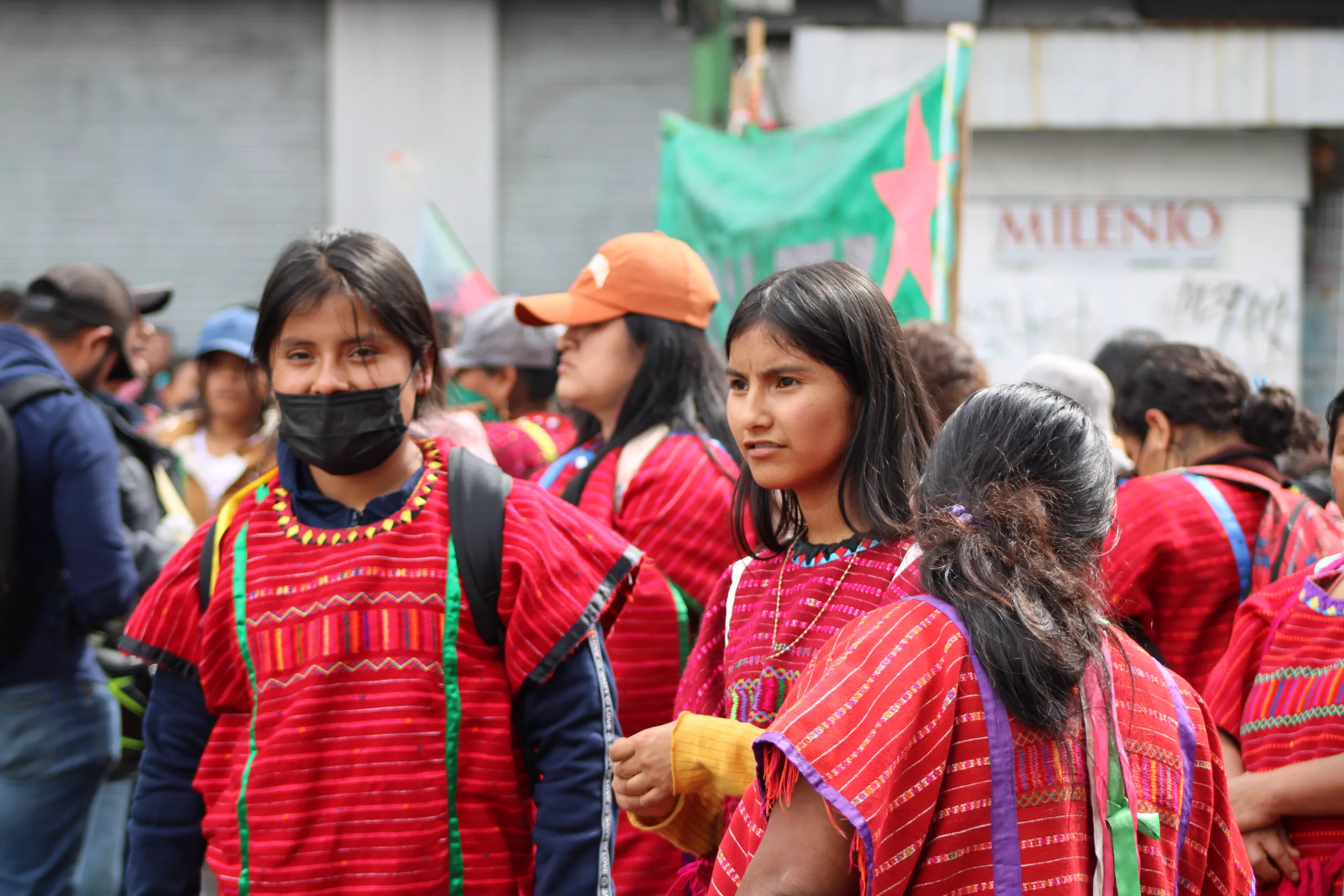 Indígenas Triquis protestan en la CDMX, exigen el regreso seguro a su comunidad