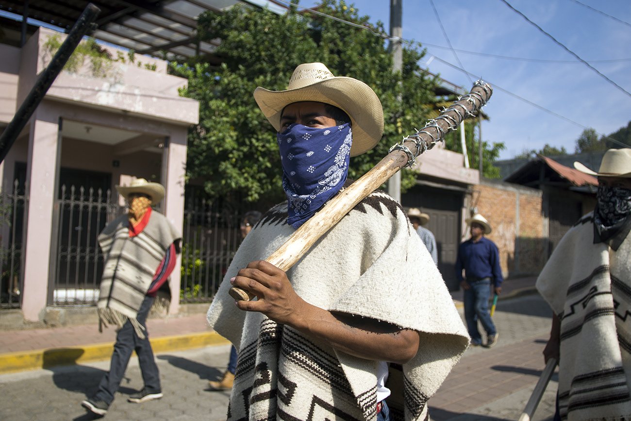 El pueblo purépecha que corrió a los partidos políticos y el crimen organizado