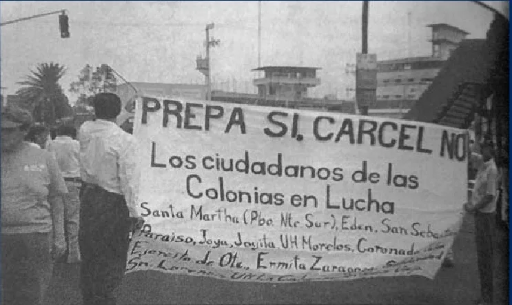 Fotografía del Plantel Casa Libertad UACM, antes Antigua Cárcel de Mujeres de Santa Martha Acatitla.