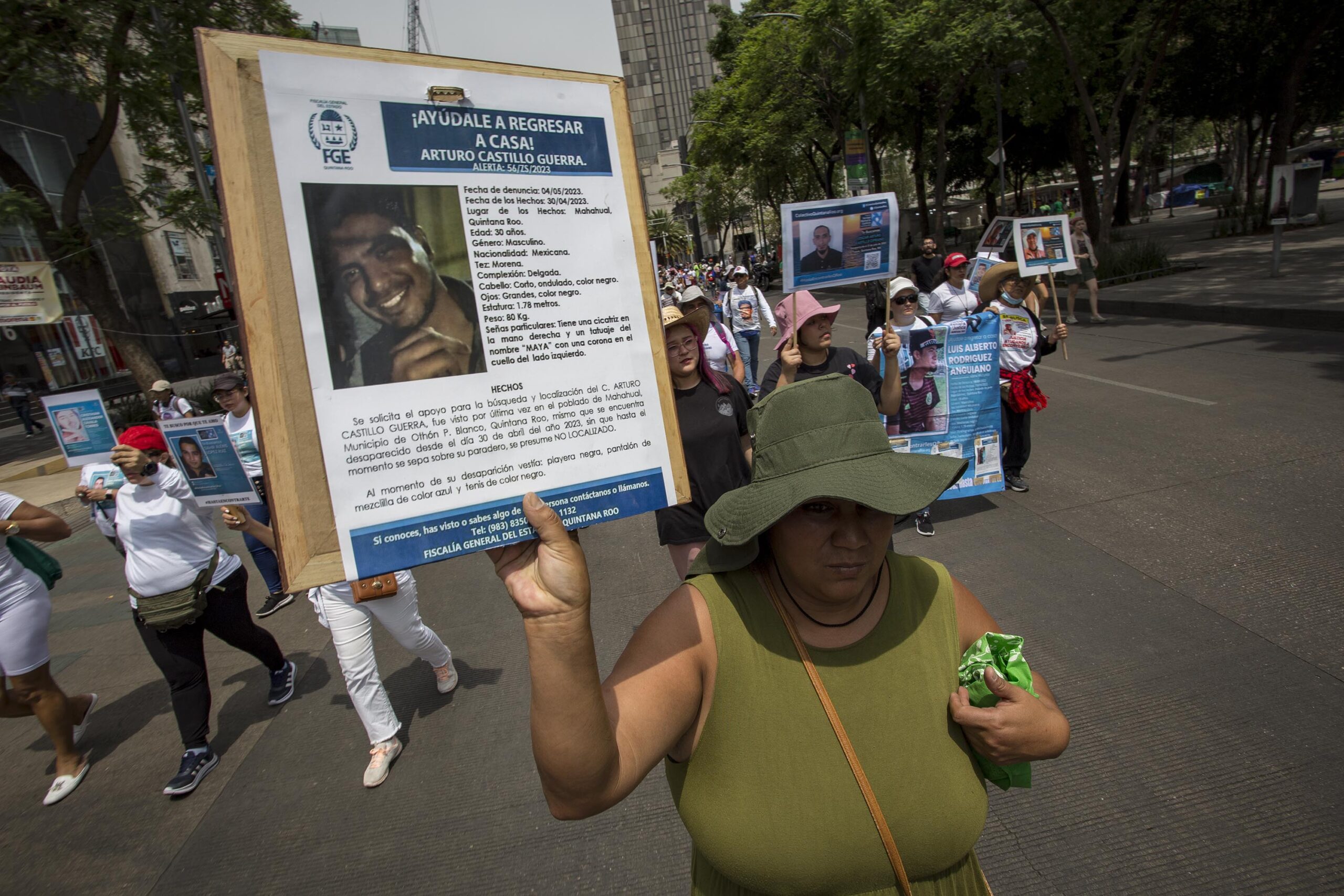 Postales de Dignidad: Así marcharon Madres Buscadoras este 10 de mayo