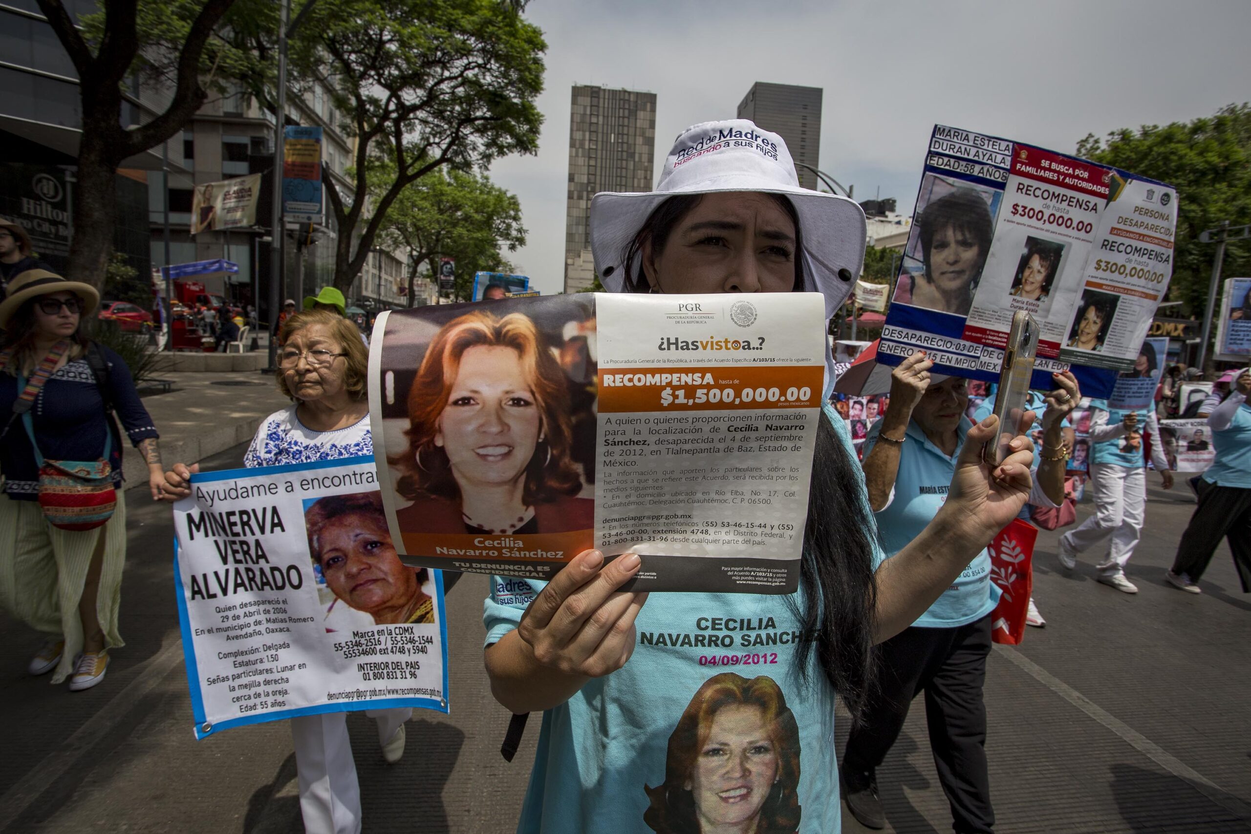 Postales de Dignidad: Así marcharon Madres Buscadoras este 10 de mayo