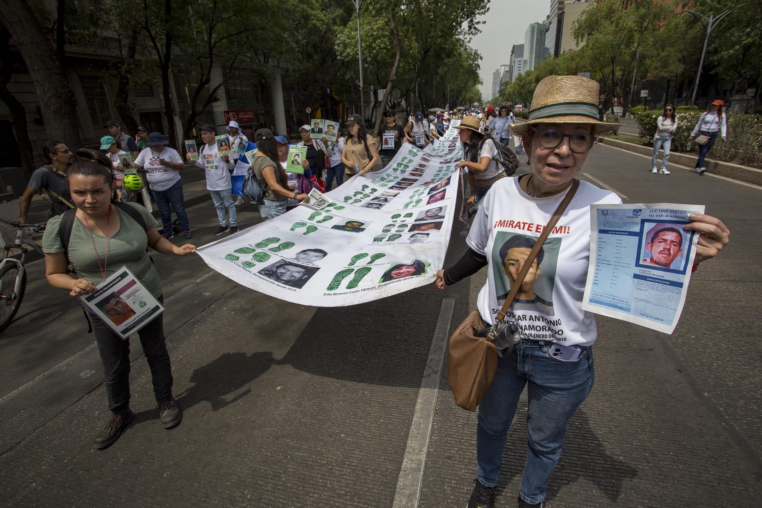 Postales de Dignidad: Así marcharon Madres Buscadoras este 10 de mayo